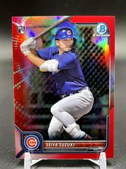 Seiya Suzuki [Red] #69 Baseball Cards 2022 Bowman Chrome Prices