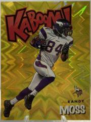 Randy Moss [Gold] Football Cards 2021 Panini Absolute Kaboom Prices