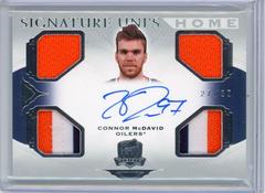 Connor McDavid [Gold Autograph Patch] #1 Hockey Cards 2020 Upper Deck The Cup Prices