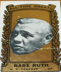 Babe Ruth Baseball Cards 1963 Bazooka All Time Greats Prices