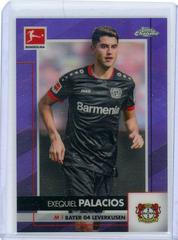 Exequiel Palacios [Purple Refractor] Soccer Cards 2020 Topps Chrome Bundesliga Prices