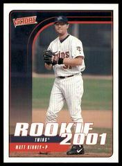 Matt Kinney Baseball Cards 2001 Upper Deck Victory Prices