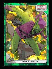 Green Goblin [Green Crackle] Marvel 2023 Upper Deck Platinum Prices