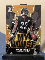 Najee Harris [Black Pandora] Football Cards 2022 Panini Donruss Optic My House Prices