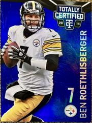 Ben Roethlisberger [Mirror Platinum Blue] #74 Football Cards 2014 Panini Totally Certified Prices