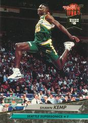 1992-93 Fleer 213 Shawn Kemp Seattle Supersonics Basketball 