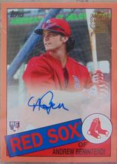 Andrew Benintendi [Peach] Baseball Cards 2017 Topps Archives Fan Favorites Autographs Prices