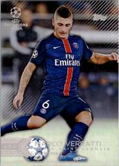 Marco Verratti Soccer Cards 2015 Topps UEFA Champions League Showcase Prices