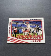 Patrick Mahomes II [Longevity] Football Cards 2021 Panini Rookies and Stars Touchdown Club Prices