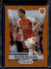 Martin Odegaard [Orange] Soccer Cards 2023 Panini Prizm Premier League Flashback Prices