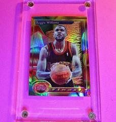 Reggie Williams [Refractor] Basketball Cards 1993 Finest Prices