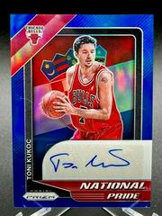 Toni Kukoc [Blue] Basketball Cards 2020 Panini Chronicles National Pride Signatures Prices
