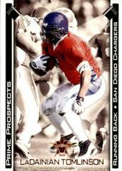 LaDainian Tomlinson [Bronze] #29 Football Cards 2001 Pacific Vanguard Prime Prospects Prices