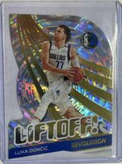 Luka Doncic [Fractal] #8 Basketball Cards 2020 Panini Revolution Liftoff Prices