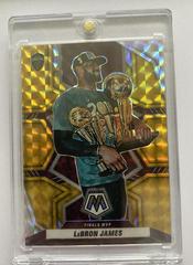 LeBron James [Gold] #298 Basketball Cards 2021 Panini Mosaic Prices