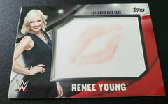 Renee Young Wrestling Cards 2016 Topps WWE Divas Revolution Kiss Prices