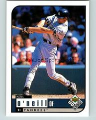 Paul O'Neill #118 Baseball Cards 1999 UD Choice Prices