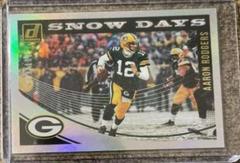 Aaron Rodgers [Holo] Football Cards 2018 Donruss Snow Days Prices