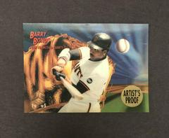 Barry Bonds [Artist's Proof] #18 Baseball Cards 1995 Sportflix UC3 Prices