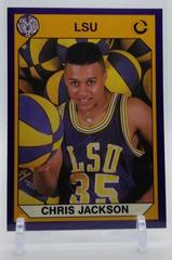 Chris Jackson #190 Basketball Cards 1990 Collegiate Collection LSU Prices