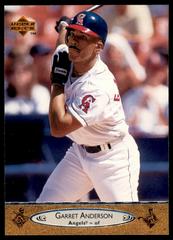 Garret Anderson #31 Baseball Cards 1996 Upper Deck Prices