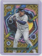 Miguel Cabrera [Gold Interstellar] #100 Baseball Cards 2023 Topps Cosmic Chrome Prices