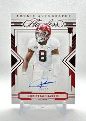 Christian Harris [Autograph Ruby] #102 Football Cards 2022 Panini Flawless Collegiate Prices