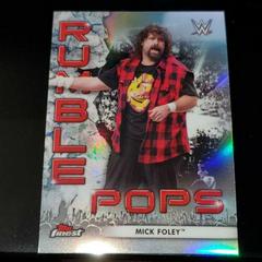 Mick Foley Wrestling Cards 2021 Topps Finest WWE Rumble Pops Prices