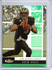 Drew Brees [Green Refractor] #1 Football Cards 2008 Topps Finest Prices