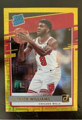 Patrick Williams [Choice Gold] #227 Basketball Cards 2020 Donruss Prices