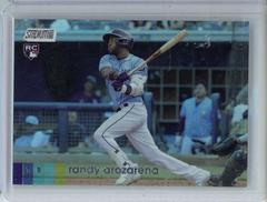 Randy Arozarena [Rainbow Foilboard] #299 Baseball Cards 2020 Stadium Club Prices