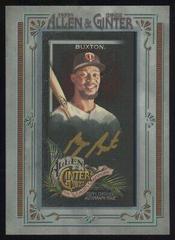 Byron Buxton [X Gold Ink] #MA-BB Baseball Cards 2022 Topps Allen & Ginter Mini Autographs Prices
