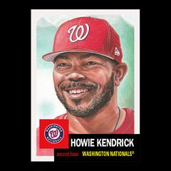 Howie Kendrick Baseball Cards 2019 Topps Living Prices