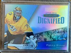 Pekka Rinne [Blue] #D-25 Hockey Cards 2022 Upper Deck Stature Dignified Prices