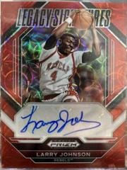 Larry Johnson [Choice Red] #LS-LYJ Basketball Cards 2023 Panini Prizm Draft Picks Legacy Signatures Prices