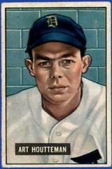Art Houtteman #45 Baseball Cards 1951 Bowman Prices