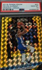 Kevin Durant [Gold] #53 Basketball Cards 2018 Panini Prizm Mosaic Prices