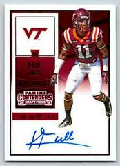 Kendall Fuller [Autograph] #180 Football Cards 2016 Panini Contenders Draft Picks Prices