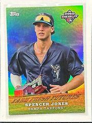 Spencer Jones [Green] #FF-9 Baseball Cards 2023 Topps Pro Debut Farm Fresh Futures Prices