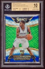 Andrew Wiggins [Blue, Silver Prizm] #294 Basketball Cards 2014 Panini Select Prices