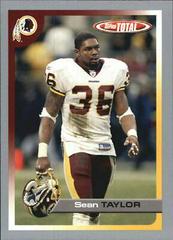 Sean Taylor [Silver] Football Cards 2005 Topps Total Prices