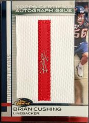Brian Cushing [Letter Patch Autograph] Football Cards 2009 Topps Finest Prices
