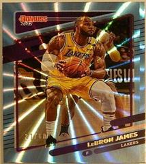 LeBron James [Light Blue Laser] Basketball Cards 2021 Panini Donruss Prices