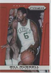 Bill Russell [Red Prizm] #260 Basketball Cards 2013 Panini Prizm Prices