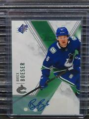 Brock Boeser Hockey Cards 2021 SPx Signatures Prices