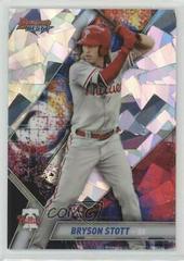 Bryson Stott [Atomic Refractor] #TP-6 Baseball Cards 2019 Bowman's Best Top Prospects Prices