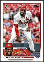 Jordan Walker Baseball Cards 2023 Topps Oversize Cards Flagship Collection Prices