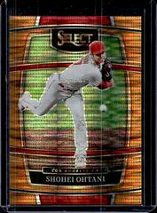Shohei Ohtani [Orange Pulsar Prizm] #85 Baseball Cards 2022 Panini Select Prices