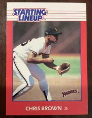 Chris Brown Baseball Cards 1988 Kenner Starting Lineup Prices