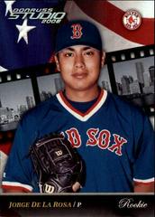 Jorge DE LA Rosa [Private Signings] Baseball Cards 2002 Studio Prices